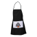 Avental Preto com Bolso Personalizado