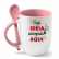 Caneca de Ceramica Com Colher Personalizada - Sua Arte
