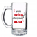 Caneca De Chopp De Vidro Personalizada- Sua Arte