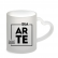 Caneca De Vidro Jateada Com Alça Coração Personalizada - Sua Arte