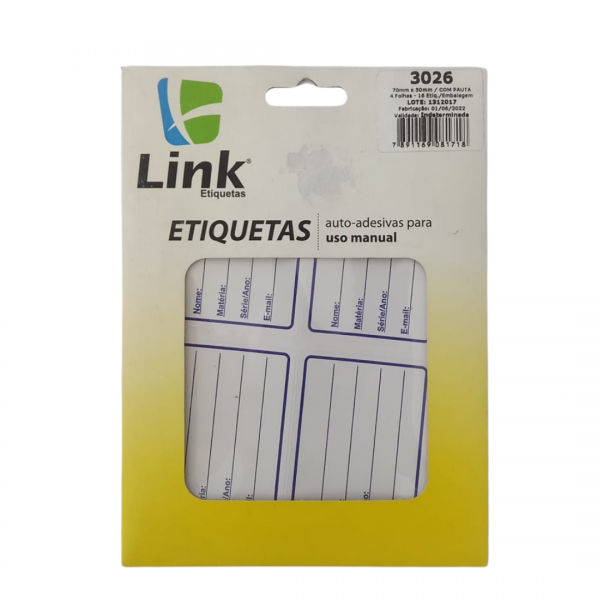 Etiquetas Autoadesivas Para Uso Manual