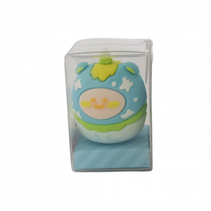 Apontador Infantil Silicone 3 x 7 x 5 cm Colorido   