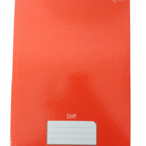 Caderno Brochura 48 Folhas Capa Dura 21 x 28 x 1 cm Vermelho   48 Folhas