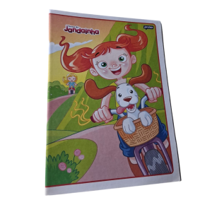 Caderno Brochurao Capa Flexivel 20 x 27.5 x 1 cm Colorido   60 Folhas