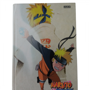 Caderno Brochura Naruto Capa Dura 14 x 20x 1 cm Colorido   80 Folhas/ A5