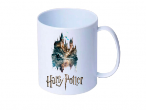 Caneca de Polimero Personalizada - Sua Arte Polimero 300ML Caneca Branca/ Impressão Colorida Transfer Sua Arte 