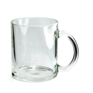 Caneca De Vidro Personalizada - Sua Arte Vidro 300ML Consulte Cores Disponivéis Sublimação Sua Arte 