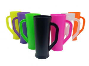 Caneca Long Drink Personalizado Plástico 300 ML Colorido   