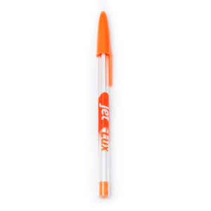 Caneta Compactor Lux Plástico 1 Unidade Laranja   