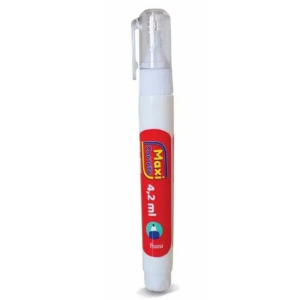 Caneta Corretiva Maxi Correto 4,2 ml Plástico 1 Unidade   Multiuso/ Secagem Rápida 
