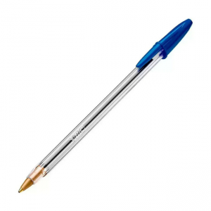 Caneta esferografica Cristal Azul - Bic Plástico 1 Unidade Azul  Ponta 1,0 mm 