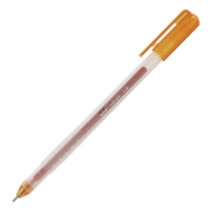 Caneta Gelexy 1.0 Plástico 1 Unidade Laranja  Com Glitter 