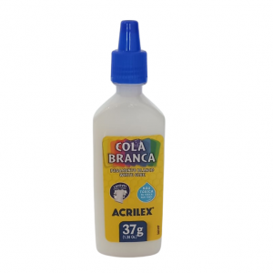 Cola Branca Cola 4 x 11 x 5 cm Branco   Contém 37 g