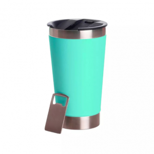 Copo termico Com Tampa E Abridor Termico 473 ml    