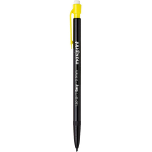 Lapiseira Easy 0.9mm Maxprint Plástico 1 Unidade Preto/ Amarelo  Grafite 0.9 