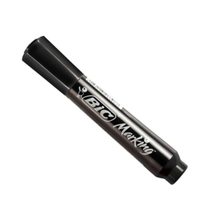 Pincel Marcador Bic Marking Plástico 1 Unidade Preto   